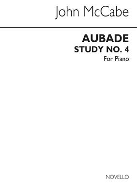 John McCabe: Aubade Study No.4 for Piano: Klavier Solo