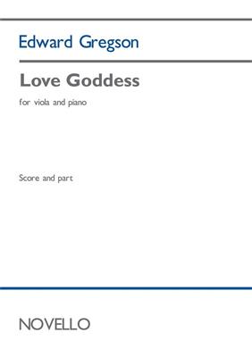 Edward Gregson: Love Goddess: Viola mit Begleitung