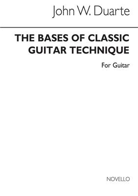 Bases Of Classic Guitar Technique