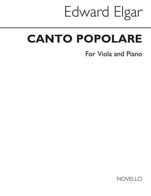 Edward Elgar: Canto Populare: Viola mit Begleitung