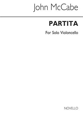 John McCabe: Partita For Solo Cello (1966): Cello Solo