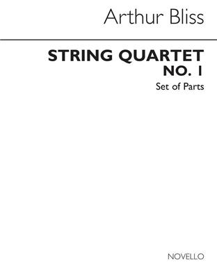 Arthur Bliss: String Quartet No.1 (Parts): Streichquartett