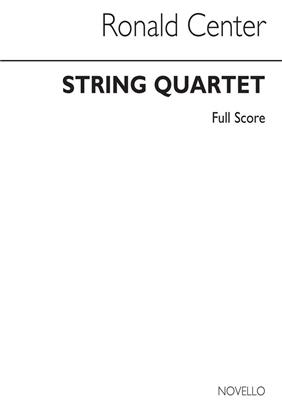 Ronald Center: String Quartet: Streichquartett