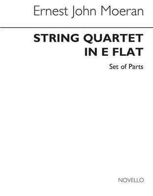 E.J Morean: String Quartet In E Flat (Parts): Streichquartett