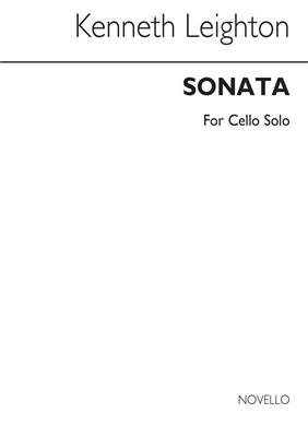 Kenneth Leighton: Sonata For Cello Solo: Cello Solo
