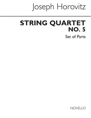 Joseph Horovitz: String Quartet No.5: Streichquartett