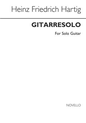 Goethe: Gitarre Solo: Gitarre Solo