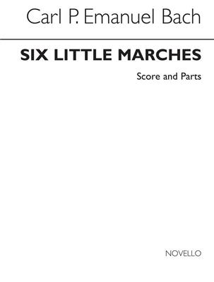 Carl Philipp Emanuel Bach: Six Little Marches: Klarinette Ensemble