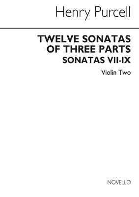 Henry Purcell: Twelve Sonatas Of Three Parts For Violin 2: Violine Solo