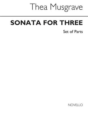 Thea Musgrave: Sonata For Three (Parts): Kammerensemble