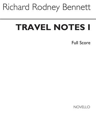 Richard Rodney Bennett: Travel Notes for String Quartet - Book 1: Streichquartett