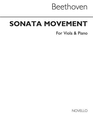 Ludwig van Beethoven: Beethoven Sonata Movement: Viola mit Begleitung