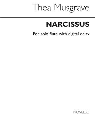 Thea Musgrave: Narcissus For Solo Flute With Digital Delay: Flöte mit Begleitung