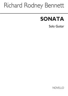 Richard Rodney Bennett: Sonata For Solo Guitar: Gitarre Solo