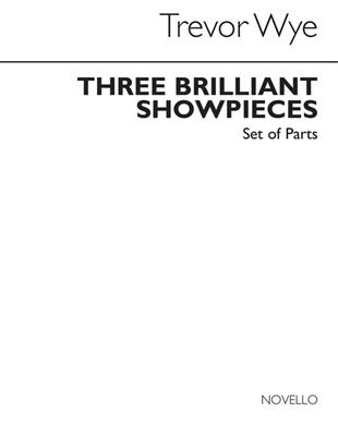 Three Brilliant Showpieces For Flute Ensemble: (Arr. Trevor Wye): Bläserensemble