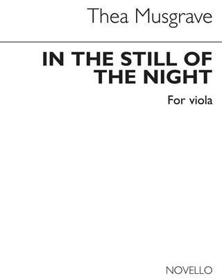 Thea Musgrave: In The Still Of The Night: Viola Solo