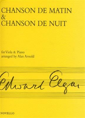 Edward Elgar: Chanson De Matin And Chanson De Nuit (Viola/Piano): Viola mit Begleitung