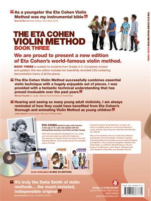 The Eta Cohen Violin Method Book 3 & CDs