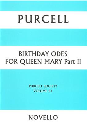 Henry Purcell: Purcell Society Volume 24: Gemischter Chor mit Ensemble