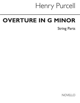 Henry Purcell: Overture In G Minor (String Parts): Streichorchester
