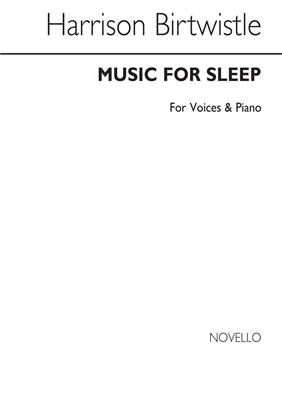 Harrison Birtwistle: Music In Sleep: Frauenchor mit Klavier/Orgel