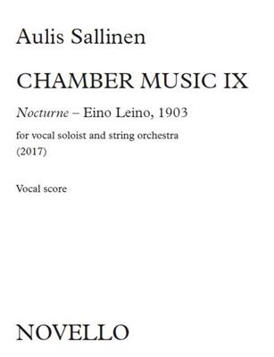 Aulis Sallinen: Chamber Music Ix Nocturne: Streichorchester mit Solo