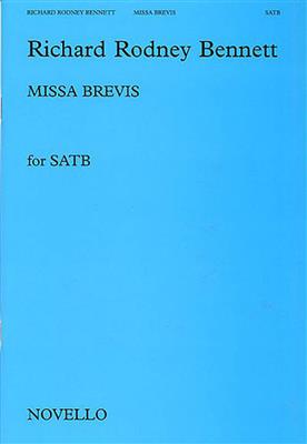 Richard Rodney Bennett: Missa Brevis: Gemischter Chor mit Begleitung
