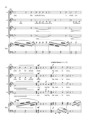 David Stoll: All The World's a Stage (Satb Choir Version): Gemischter Chor mit Klavier/Orgel