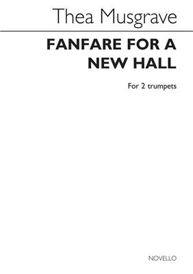 Thea Musgrave: Music For A New Hall for Two Trumpets: Trompete Solo