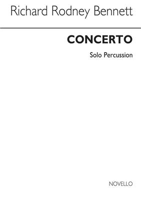 Richard Rodney Bennett: Percussion Concerto Solo Part: Sonstige Percussion