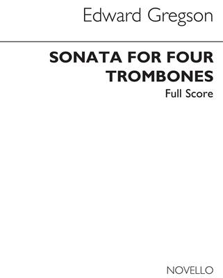 Edward Gregson: Sonata For Four Trombones: Posaune Solo