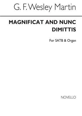 G.F. Wesley Martin: Magnificat And Nunc Dimittis In E: Gemischter Chor mit Klavier/Orgel