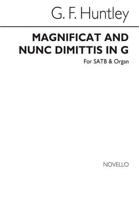 G.F. Huntley: Magnificat And Nunc Dimittis In G: Gemischter Chor mit Klavier/Orgel