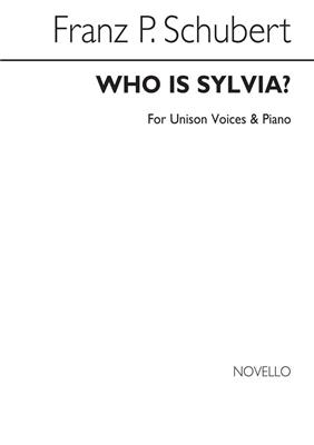 Franz Schubert: Who Is Silvia: Gesang mit Klavier