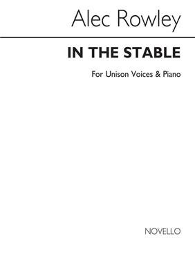 Alec Rowley: In The Stable: Gesang mit Klavier