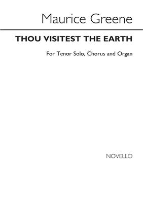 Maurice Greene: Thou Visitest The Earth: Gemischter Chor mit Klavier/Orgel