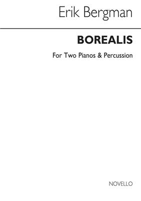 Erik Bergman: Borealis for 2 Pianos and Percussion: Percussion Ensemble