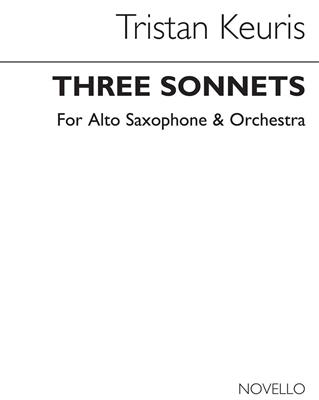 Tristan Keuris: Three Sonnets (Full Score): Saxophon Ensemble