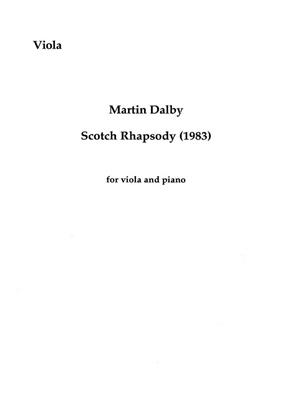 Martin Dalby: Scotch Rhapsody (Viola Part): Viola Solo