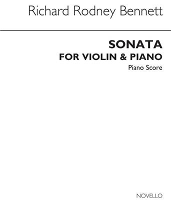 Rr Sonata Violin And Piano: Violine Solo