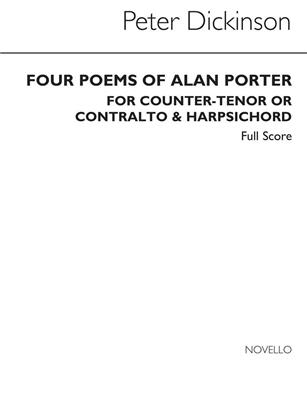 Peter Dickinson: Four Poems Of Alan Porter: Gesang mit sonstiger Begleitung