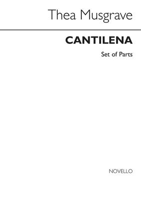 Thea Musgrave: Cantilena For Oboe Quartet (Parts): Kammerensemble