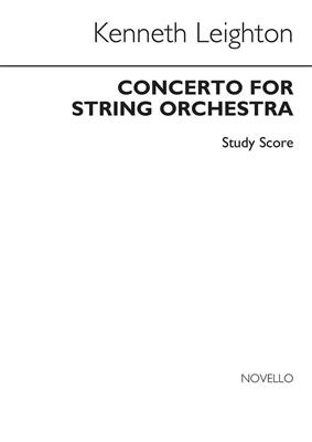 Kenneth Leighton: Concerto For String Orchestra: Streichorchester