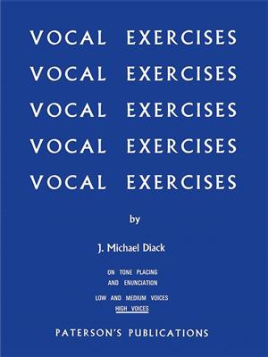 Vocal Exercises On Tone Placing and Enunciation