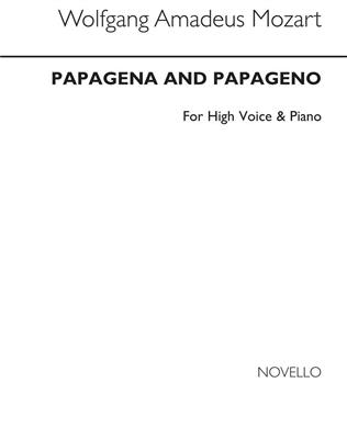 Wolfgang Amadeus Mozart: Papagena and Papageno: Frauenchor mit Klavier/Orgel