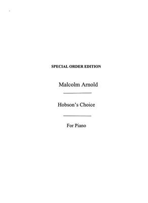 Malcolm Arnold: Hobson's Choice: Orchester mit Solo