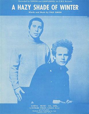 Art Garfunkel: A Hazy Shade Of Winter: Klavier, Gesang, Gitarre (Songbooks)