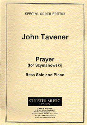 John Tavener: Prayer (For Szymanowski): Gesang mit Klavier