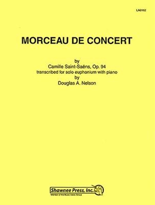 Camille Saint-Saëns: Morceau De Concert (B.C. Euphonium/Piano): (Arr. Douglas Nelson): Bariton oder Euphonium mit Begleitung