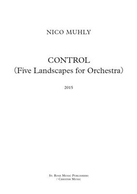 Nico Muhly: Control: Orchester